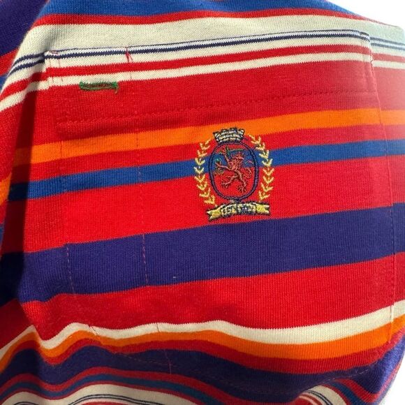 Tommy Hilfiger Vintage NWOT Striped Long Sleeve Crew Neck T-Shirt - Picture 7 of 7